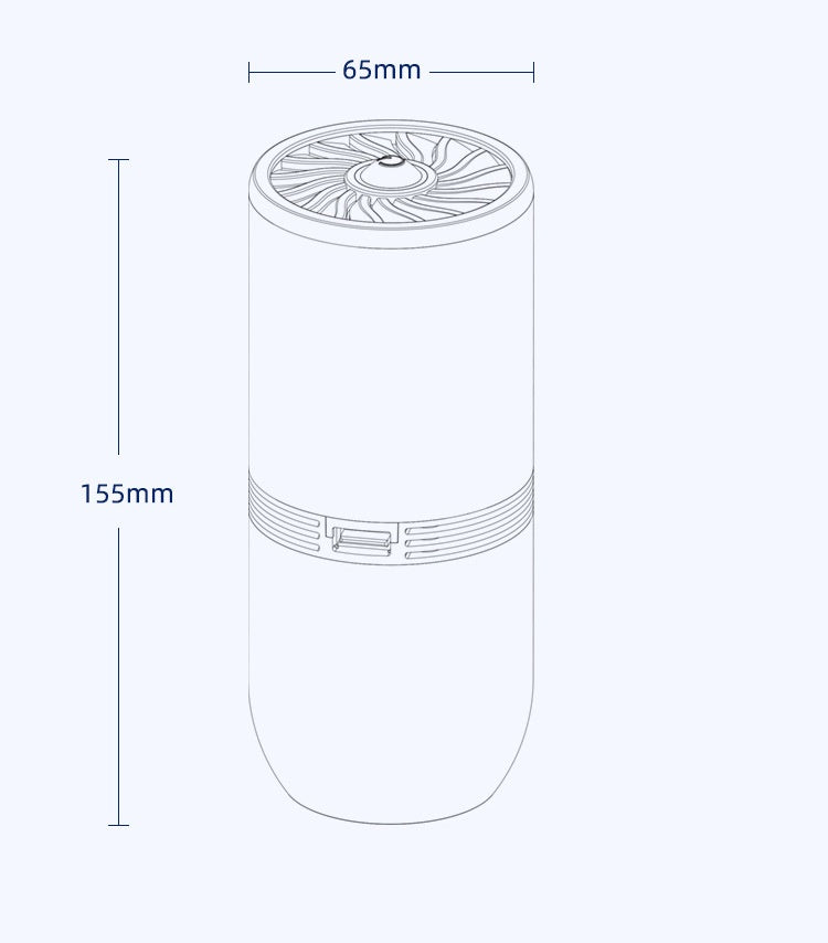 PUREAIR MINI™ - Plasma Luchtreiniger & Geurverwijderaar